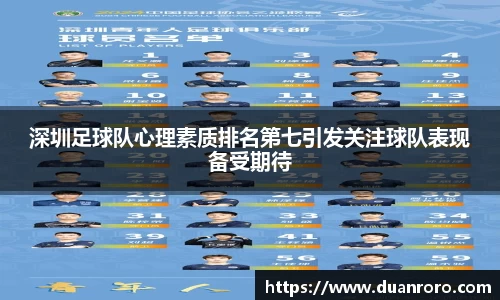 深圳足球队心理素质排名第七引发关注球队表现备受期待